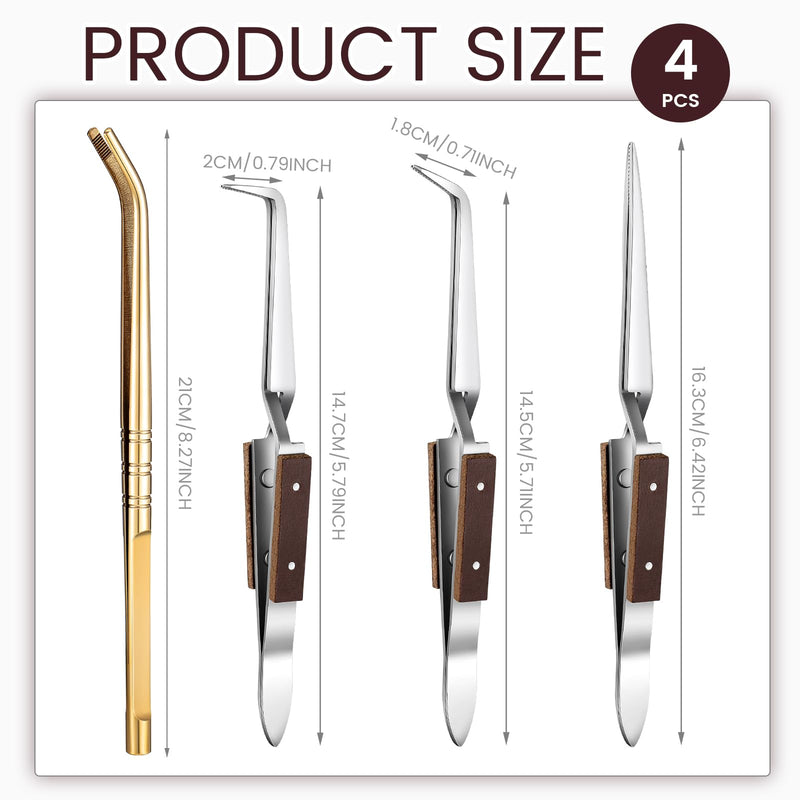 Gisafai 6 Pcs Jewelry Soldering Kit Include 2 Honeycomb Ceramic Block 1 Copper Tongs 3 Tweezers, Soldering Boards Plate Jewelers Making Melting Casting Tools Supplies