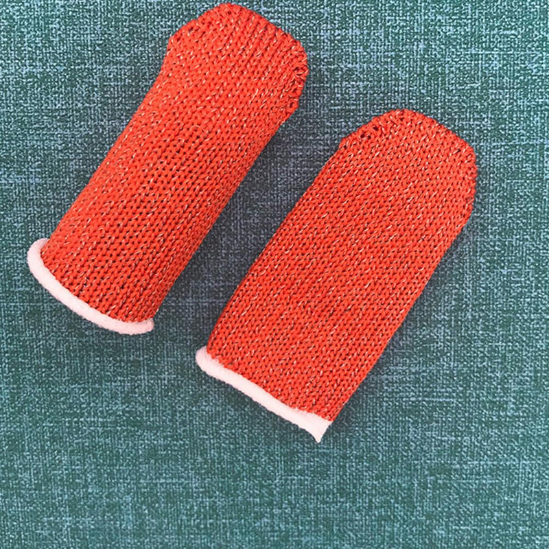 10pcs Ultra-Thin Anti-Sweat Finger Sleeves for Gaming, Touchscreen Compatible Thumb Covers, Non-Slip Phone Game Accessories for Men and Women Random Color