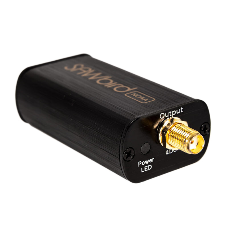 Nooelec SAWbird NOAA - Premium LNA and SAW Filter for Weather Satellite Applications. Ultra-Low Noise Amplifier Module to Capture NOAA (APT) & Meteor M2 Images. 137MHz Center Frequency, 20dB Gain