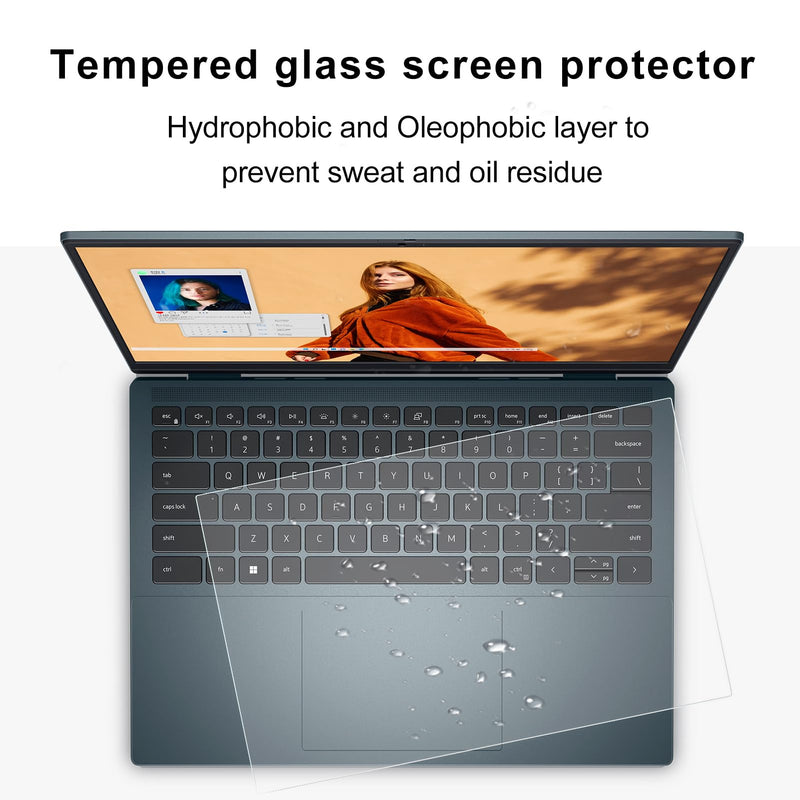 2Pack 15.6" Universal Laptop Screen Protector Tempered Glass Compatible with HP/Dell/Acer/ASUS/Samsung/Lenovo/MSI/Toshiba/LG/Razer Blade 16:9 Aspect Ratio Screen, Bubble Free,Anti Scratch Ultra-Clear Tempered Glass Film