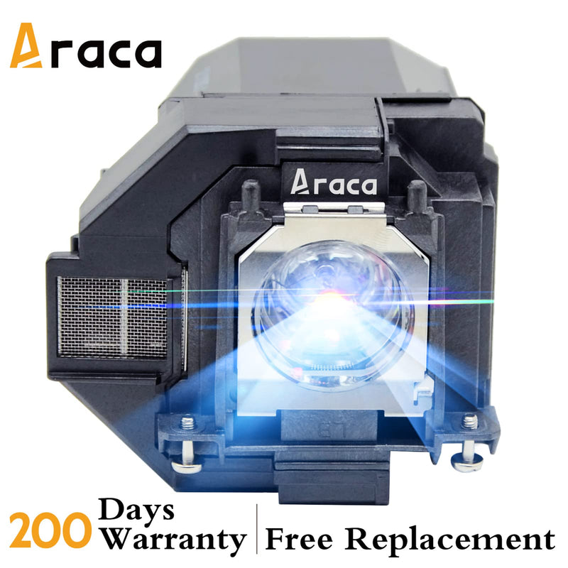 Araca ELPLP96 /V13H010L96 with Housing Replacement Projector Lamp for Epson VS250 VS355 EX5260 VS350 EB-S41 EH-TW650 TW610 TW5650 TW5600 X05 S05 U05 2042 2247U 2142W W05 990U U42 Projector Economical