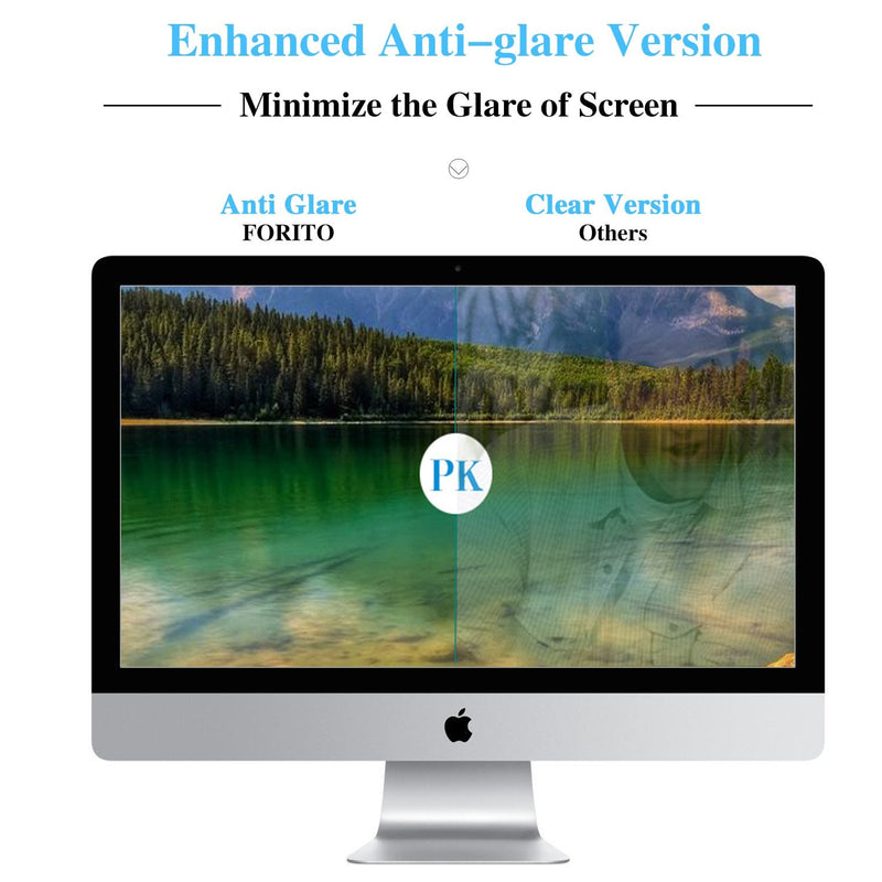 [2 Pack] Anti Glare Matte Screen Protector Compatible with 21.5 Inch iMac All-in-Ones Desktop