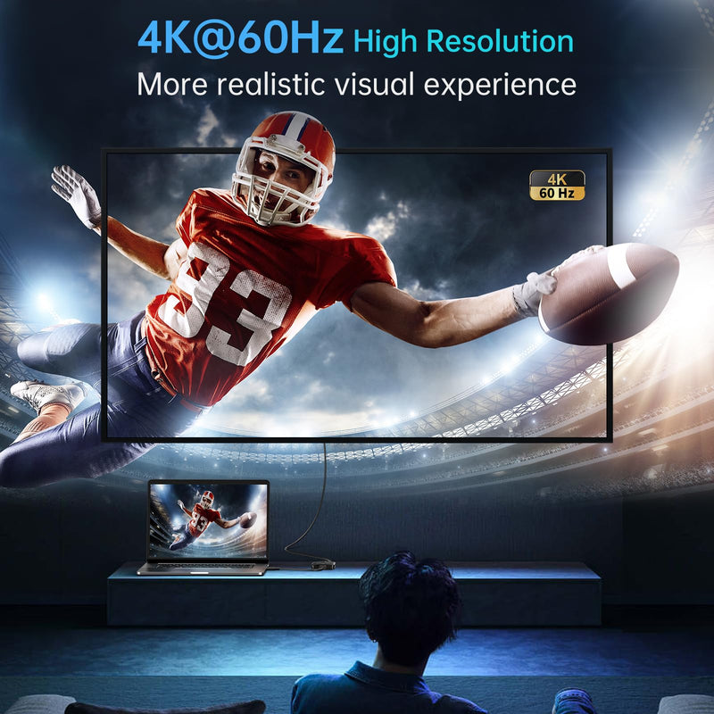 ACASIS HDMI Switch Splitter 4K@60hz, Bidirectional HDMI 2.0 Switcher 2 in 1 Out, HDMI Splitter 1 in 2 Out, Support 4K 3D HDR for Xbox PS5/4/3 Blu-Ray Player Fire Stick Roku HDTV