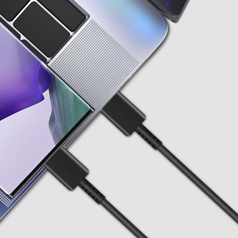 Type C Charger, 2-Pack 25W Type C Super Fast Charging with 6ft Android Type C Phone Charger Cable Compatible with Galaxy S23 Ultra/S23+/S22/S21/S20/Phone 15/15 Plus/15 Pro Max