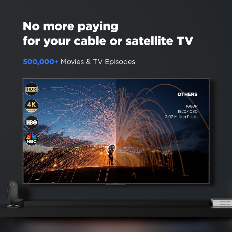 650+ Miles Coverage Range TV Antenna Indoor Supports 2K 4K for Smart TV Local Channels, Signal Amplifier and 18ft Cable,digital tv antenna indoor BLACK