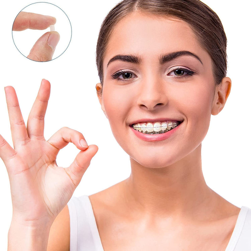 [AUSTRALIA] - Pre-Cut Orthodontic Wax | Dental Wax for Braces (10 Boxes, No Flavouring) 10 stück 