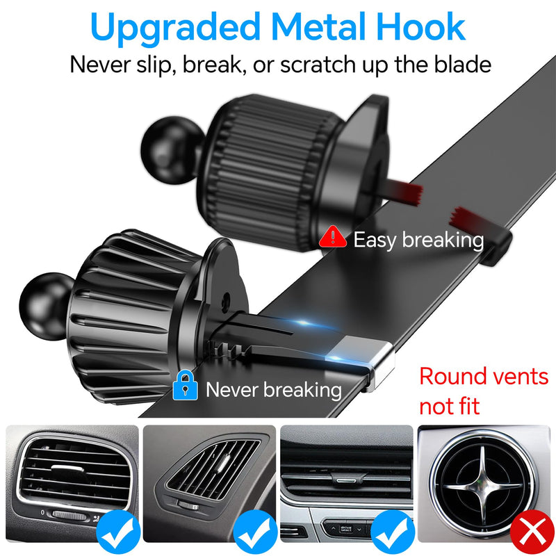 Kaistyle for Magsafe Car Mount Charger【Strongest Magnet】 Upgraded Wireless Car Charger Magnetic Phone Holders for Your Car Suction Cup Phone Mount for MagSafe Car Charger for iPhone 17 16 15 14 13 12