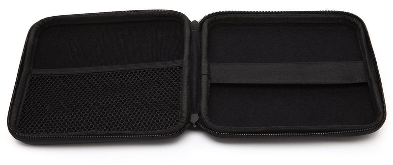 KAYOND® Portable Hard Carrying Travel Storage Case for External USB, DVD, CD, Blu-ray Rewriter / Writer and Optical Drives (Black) Black