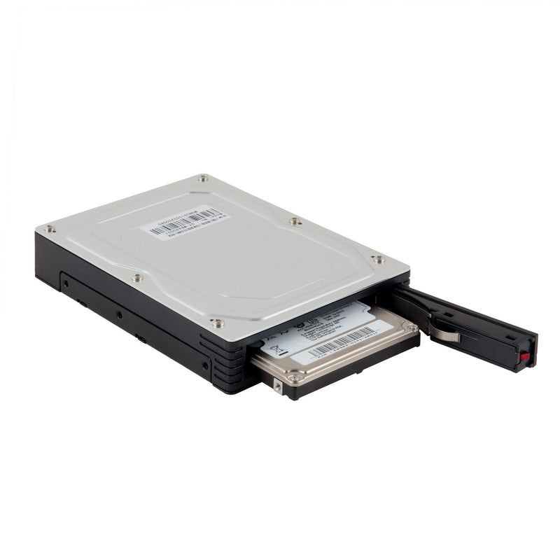 2.5" SSD to 3.5" SATA Converter HDD Tray Caddy Hard Drive USB 3.0 Enclosure SY-MRA25037