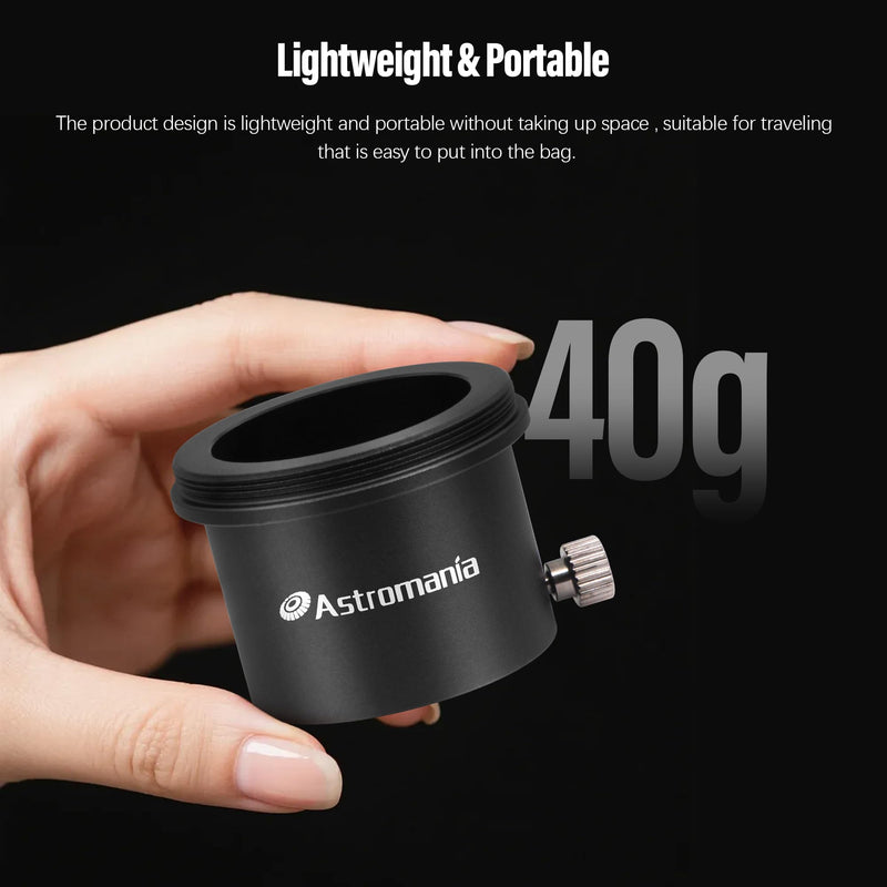 [AUSTRALIA] - Astromania M42X0.75 Male Thread to 1.25" Adapter - converts from the T-2 Internal Thread to the Standard 1.25" Barrel Dimension 