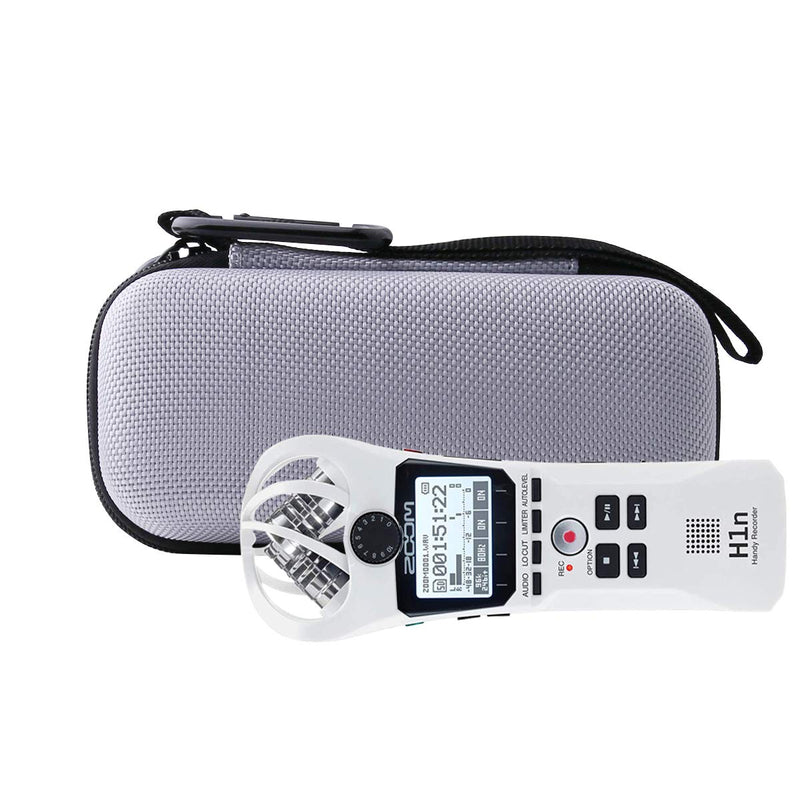 WERJIA Hard EVA Travel Case Fits Zoom H1n/ZH1 H1 Handy Recorder (grey) grey