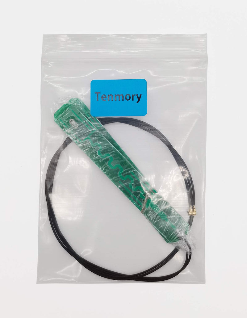 Internal Laptop WiFi Antenna 8dBi Dual-Band Mini PCIe U.FL MHF1 Cable 50cm | 2.4GHz 5.8GHz, 8dBi gain, PCB design, UFL Connector. Mini PCIe wifi card antenna only—not for M.2/NGFF