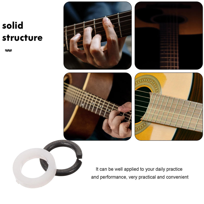 10 Pairs Guitar Peg Spacer Portable Guitar Gasket Tuner Supply Guitar Tuning Peg Gasket Guitar Spacer for Tuner Replaceable Tuner Washer Tuner Peg Washers Tuner Guitar Pads