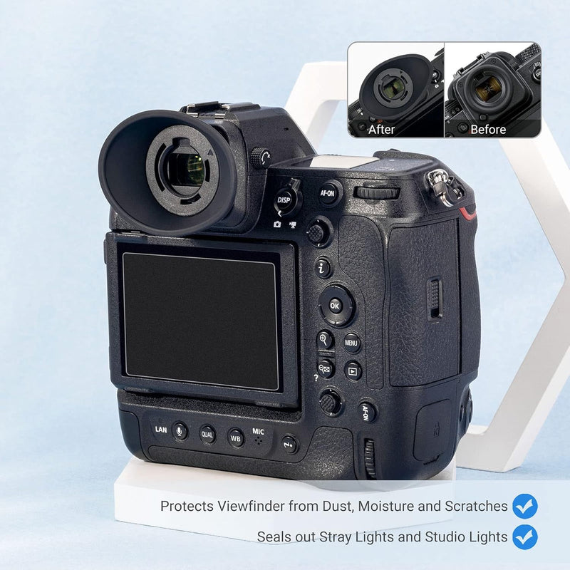Hoodman Glasses Eyecup for Nikon Z9, Z8 & Zf Mirrorless Cameras For Glasses Eyecup