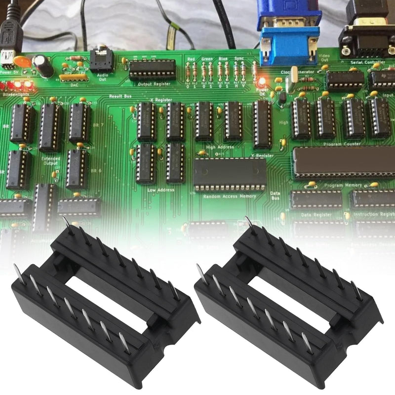 [AUSTRALIA] - Be In Your Mind 5 Sets SN74AHCT125N Quad-Bus Buffer Chips with Three States and Sockets for Buffering Digital Circuits 