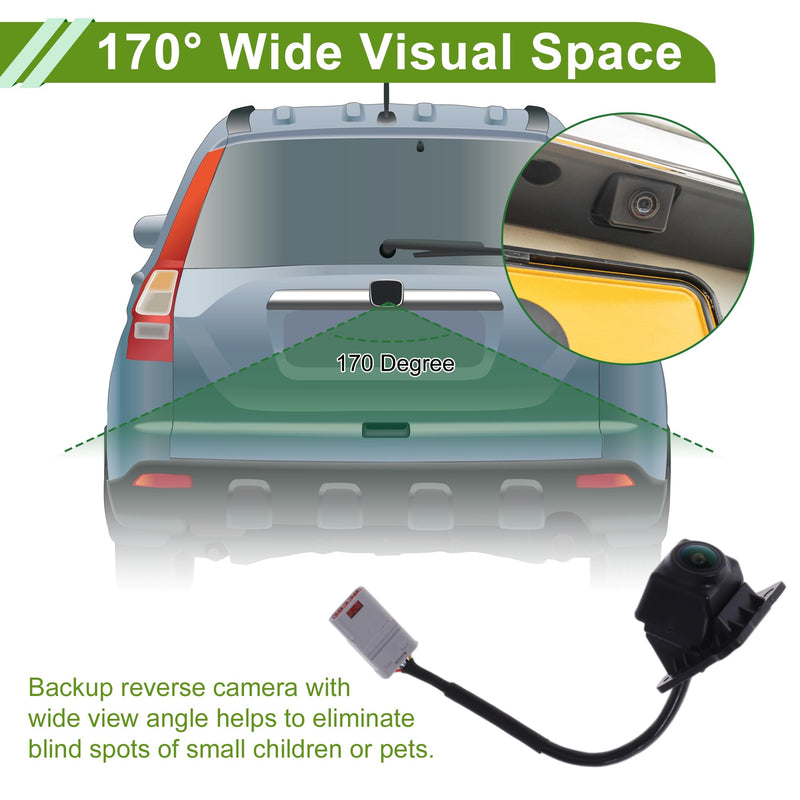 Car Park Assist Camera Rear View Backup Reverse Camera for Chevrolet Equinox 2018-2019 No.23137305 1 Pc