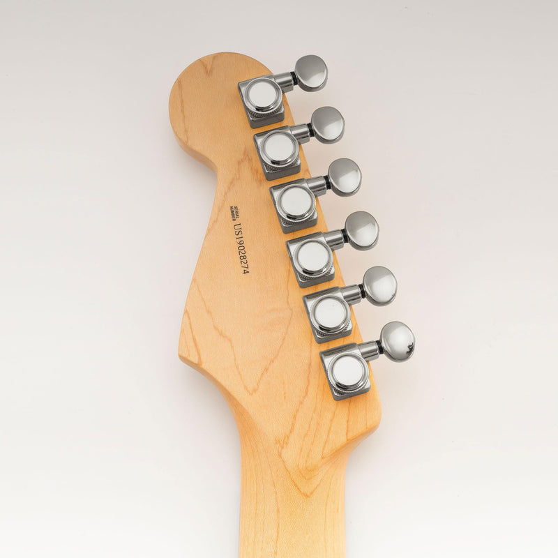 Musiclily Pro 6-in-line 18:1 Ratio 2-Pin Full Sealed Locking Machine Heads Tuners Tuning Pegs Keys with Vintage Oval Button for Fender Strat Tele Style Electric Guitar, Chrome 6R Chrome