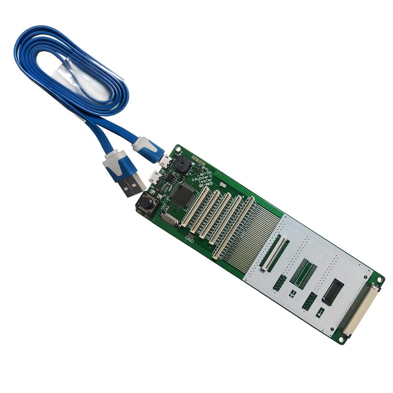 Rinbers Universal Laptop Keyboard Tester Testing Device Machine Tool USB Interface QK-AK5 with USB Charging Data Cable