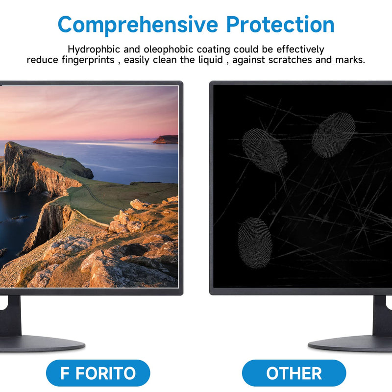 [2 PACK] 24 inch Anti Glare (Matte) Screen Protector Compatible with All Brands of 24" Widescreen Desktop with 16:9 Aspect Ratio Monitor(SIZE: 24" Diagonal x 20.9" Width x 11.8" Height) 24" 16:9 - Anti Glare