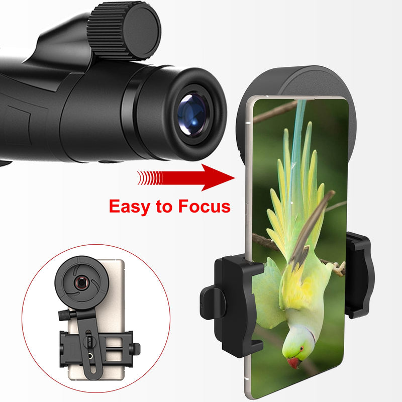 Eyeskey Universal Phone Adapter - Capture Stunning Moments with Your Smartphone through Binoculars, Monoculars, Scopes, Telescopes, and Microscopes - Fits Most Smartphones L