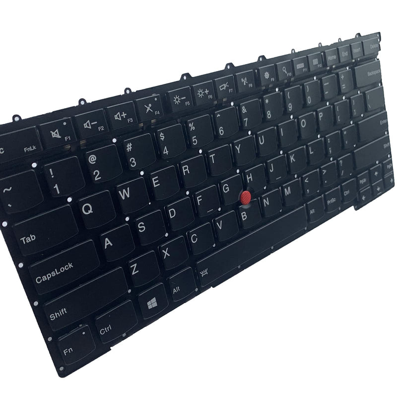 Laptop Replacement US Layout with Pointing with Backlight Keyboard for Lenovo Thinkpad Carbon X1 2015 Gen 3 3rd US Layout 8M20G118608 55Y01N5 SG-64700-XUA Black X1 Gen 3 3rd