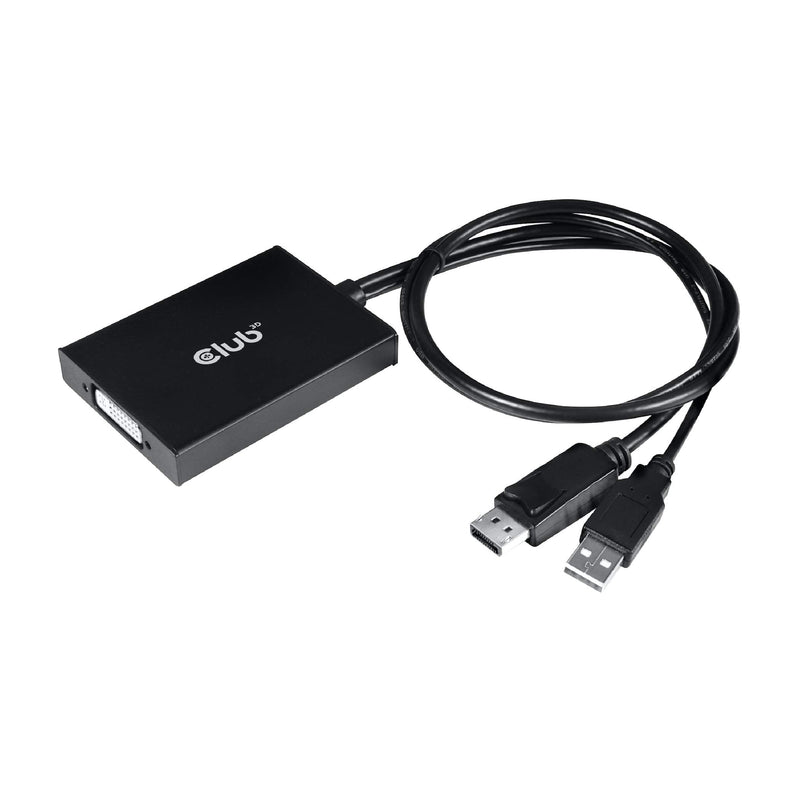 Club 3D CAC-1010-A DisplayPort to Dual Link DVI-D HDCP Off Version Active Adapter M/F for Apple Cinema Displays