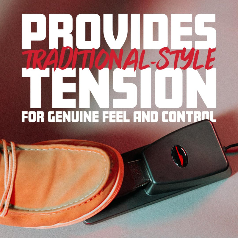 Gator Frameworks Traditional Style Piano Sustain Pedal for Electronic Keyboards, (GFW-KEYSUSTAIN)