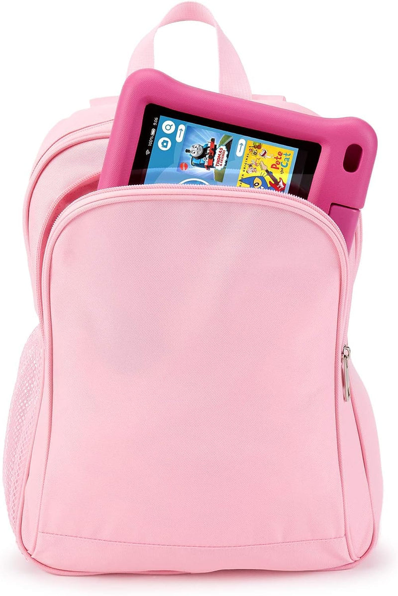 Amazon Exclusive Kids Backpack, Pink (Compatible with Kids Fire 7"-8" Tablet and Kindle Kids Edition)