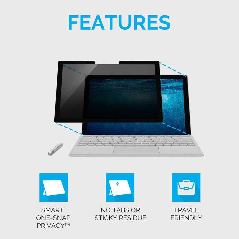 ZBRANDS // Microsoft Surface Pro Magnetic Privacy Screen Anti-Glare | Anti-Spy Glass Screen Film (Surface Pro 4/5/6/7) Surface Pro 4 / 5 / 6 / 7
