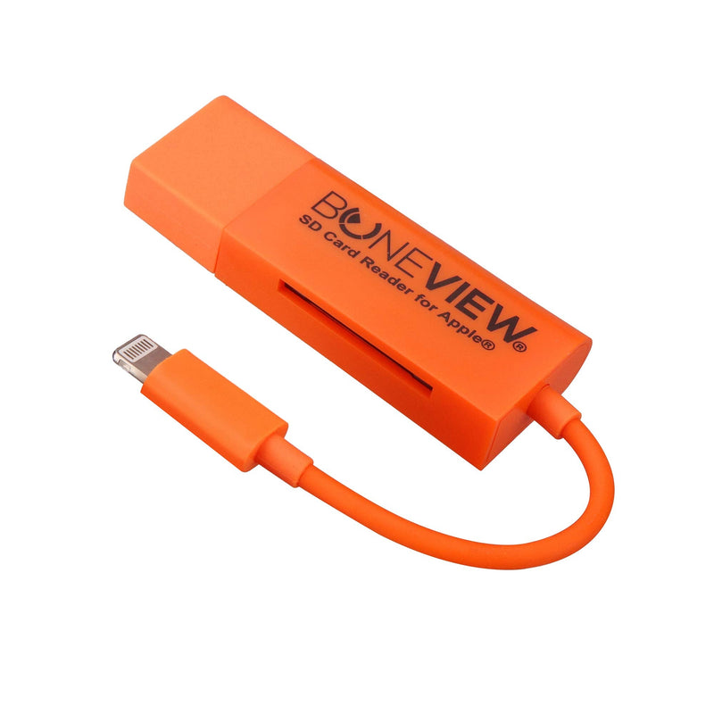 Trail Camera Viewer for iPhone, Corded SD Memory Card Reader Plays Video & Photo on All Latest Apple iOS iPad and iPhone Models
