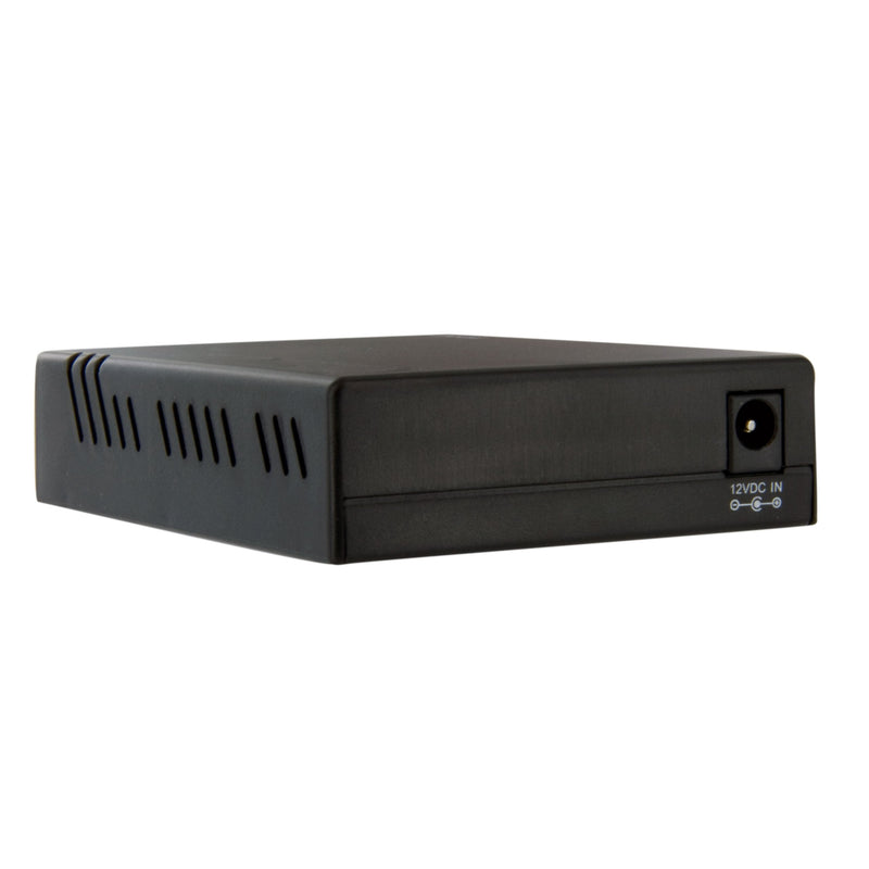 StarTech Multi-Mode (MM) SC Fiber Media Converter, 2km, TAA (MCM110SC2) | 10/100Mbps Networks, Standalone Ethernet to SC MM Fiber Media Converter, 1310nm, For No Chassis Mount 2km | 10/100 Mbps