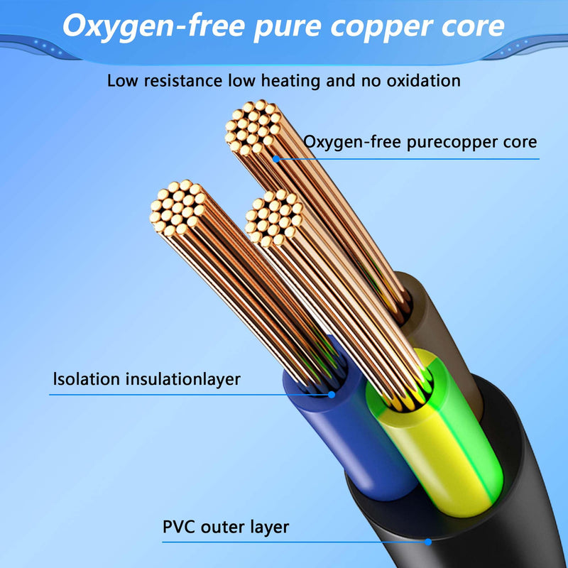 CERRXIAN 6.5FT RJ45/XLR Cable,CAT6 RJ45 Ethernet LAN Male to Male Cable + XLR 3-Pin Male to Female Network Audio Cable