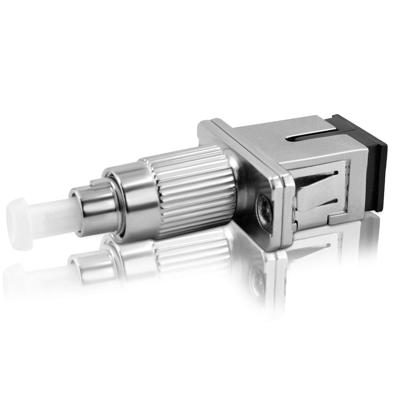 Single Mode 9/125um (2*FC-SC+2*FC-ST+2*FC-LC) Connector FC(Male) UPC to LC SC ST(Female) UPC Adapter Simplex SM Hybrid Optical Fiber Converter for OPM/OLS/OTDR/VFL/Fiber Optical(FUU6) UPC/Male-UPC/Female 2*FC-SC+2*FC-ST+2*FC-LC