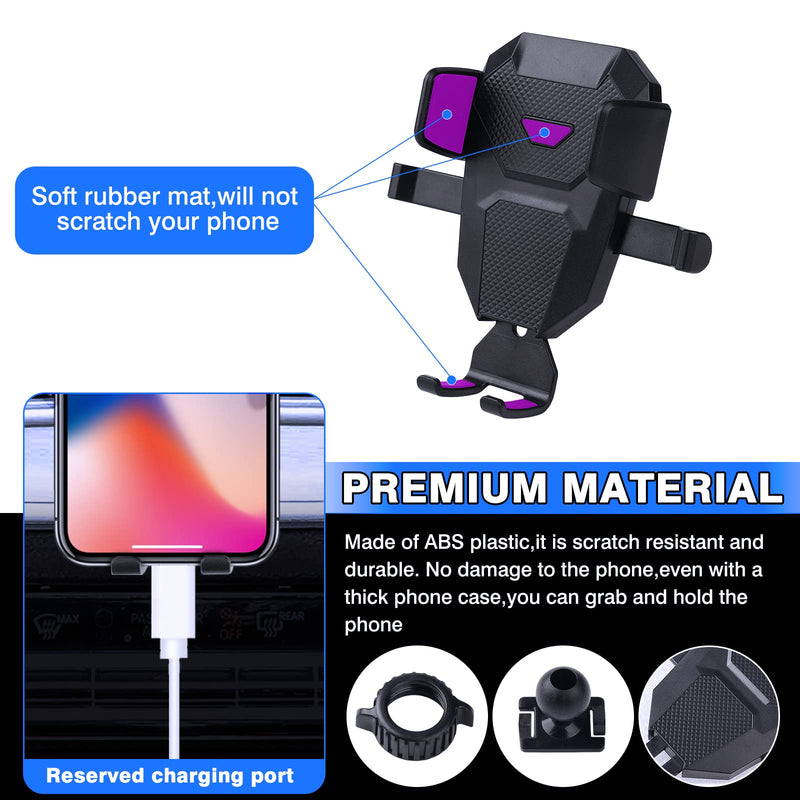 Karltys Cell Phone Holder for Toyota RAV4 2013-2018 Accessories Car Mobile Phone Holder Air Vent Mount for 4-7 Inch Phones Thick Case Friendly Fully Adjustable Stand 13-18 RAV4