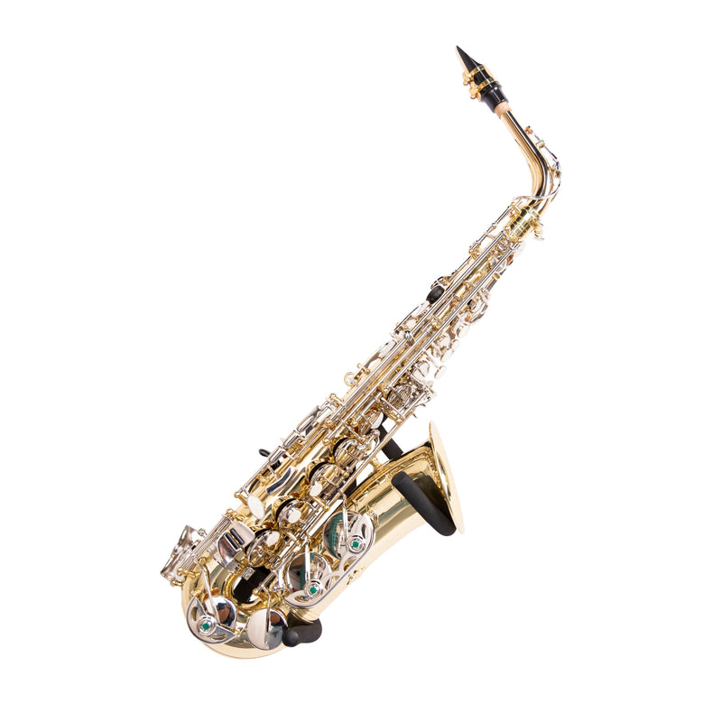 [AUSTRALIA] - Gator Frameworks Wall Hanger for Alto / Tenor Saxophone; (GFW-SAXHNGR-BLK) 
