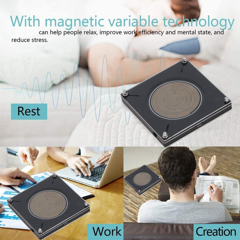 Schu Mann Resonance Generator 7.83 Hz Ultra Low Frequency Impulator Resonator Generator 7.83 Hz Resonator Waves Adjustable Sine USB Drive with Indicator