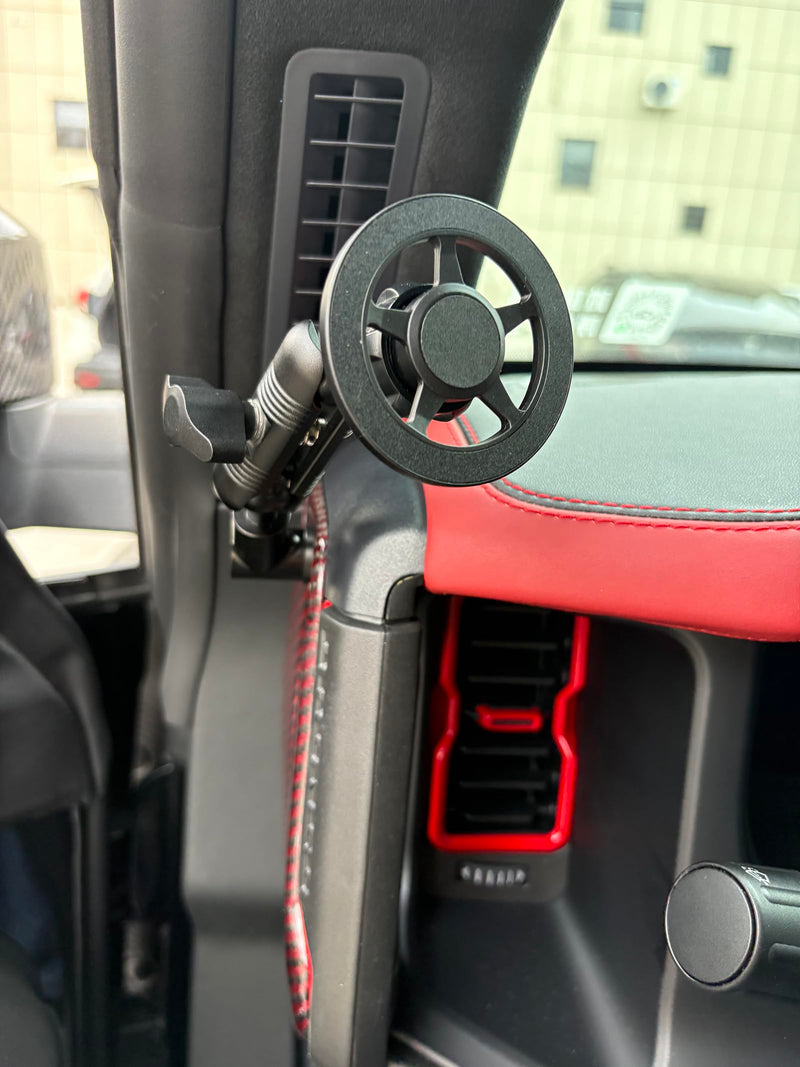 Magnetic Phone Holder for Ford Bronco 2021-2025+, Adjustable Angles 360° Phone Mount for Bronco Accessories (Not Fit Bronco Sports)