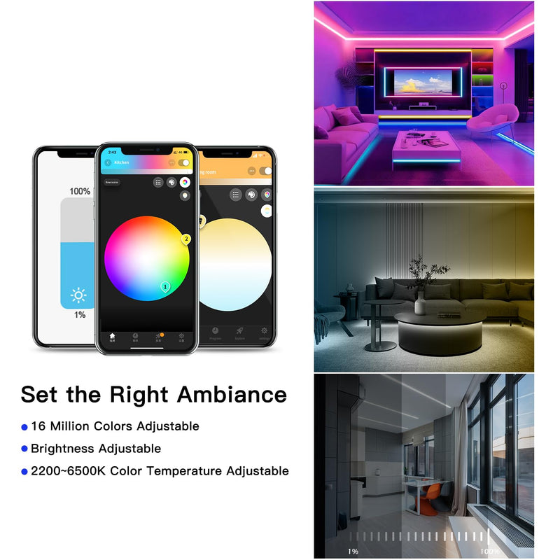 GLEDOPTO ZigBee3.0 Pro+ 5 in 1 LED Controller 20A Max RGBCCT/RGBW/RGB/CCT/Dimmer Compatible with Alexa Homey Tuya Smart Life APP Control for RGBCCT RGB WWCW LED Strip Light (Hub Required)