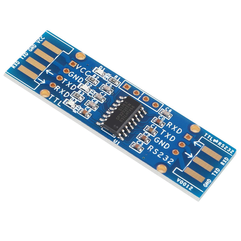 3pcs TTL to RS232 Module TTL RS232 Mutual Conversion Module Serial Level Conversion to SP232 for MCU, ARM, FPGA, for Arduino TTL Serial Port communicates with RS232 Level Device