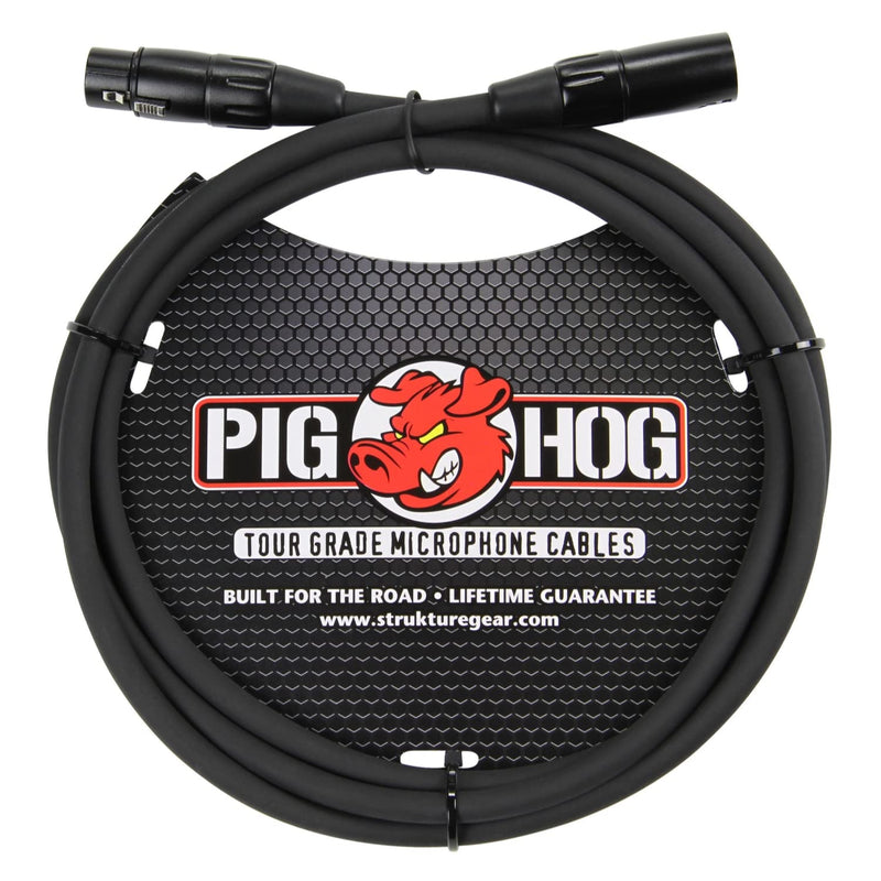 Pig Hog PHM6 8mm Mic Cable, 6ft XLR - 2 Pack