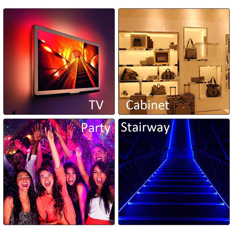 [AUSTRALIA] - 44 Keys RGB LED Light Strip Remote Controller Infrared Led Light Remote Replacement for SMD 5050 2835 3528 Led Strip Lights 1 remote 