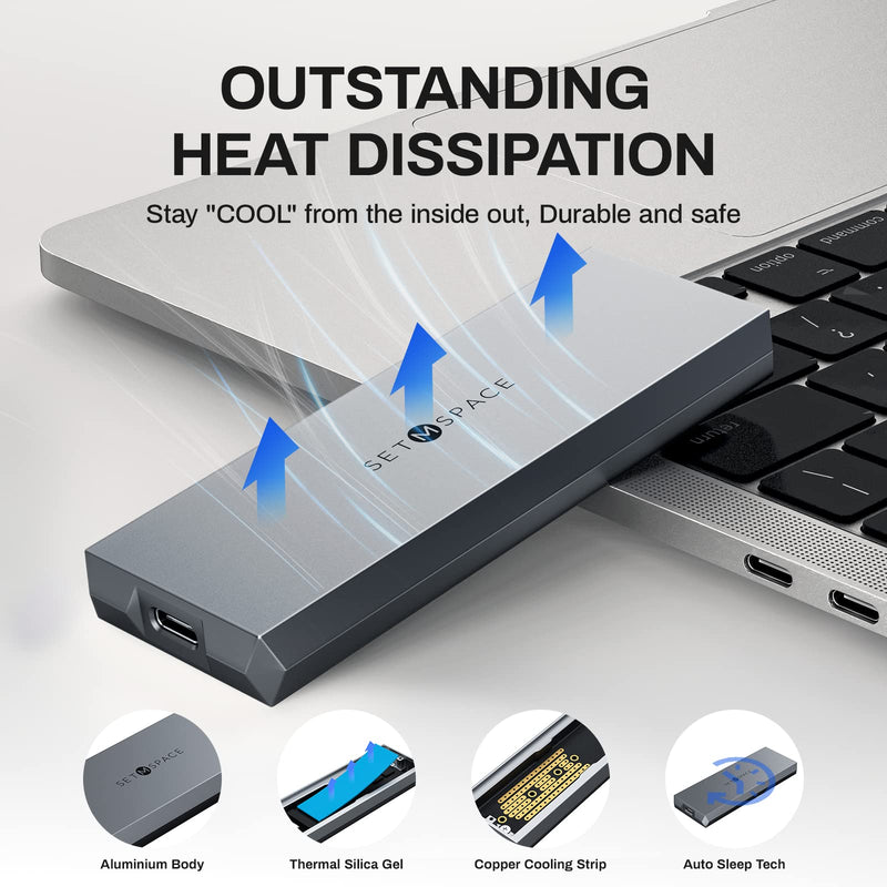 6 Gbps SATA Enclosure and 10 Gbps NVME Enclosure