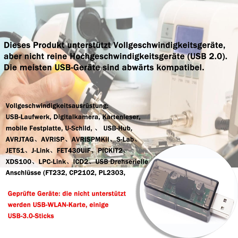 ADUM3160 USB Power Isolation Board, USB Isolator Module, 1500 V, Low Power Consumption, to Isolate Noise in the Circuit System