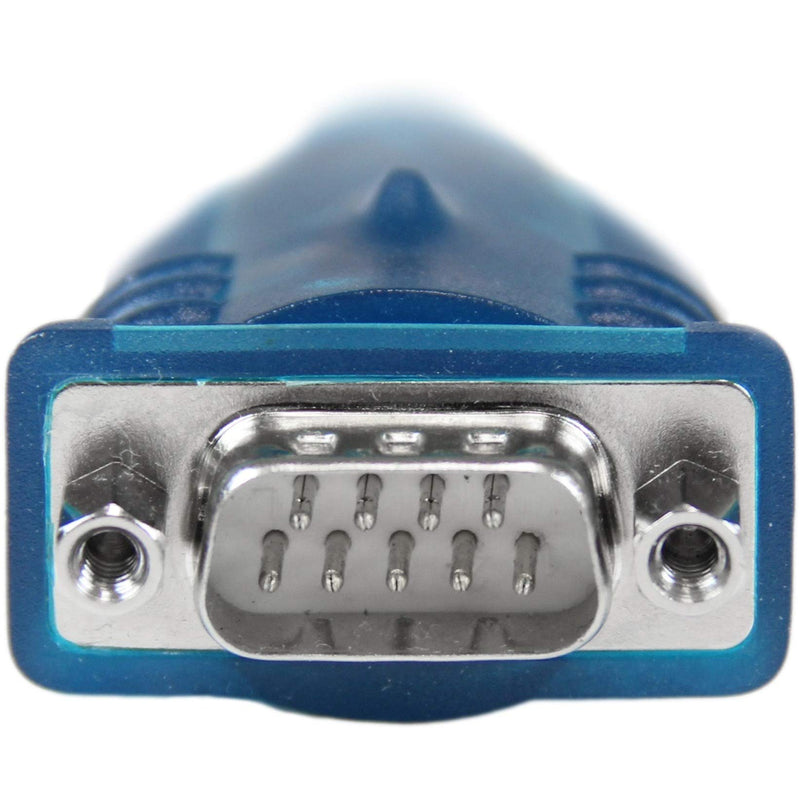 StarTech.com USB to Serial RS232 Adapter & 10 ft Serial Cable Bundle