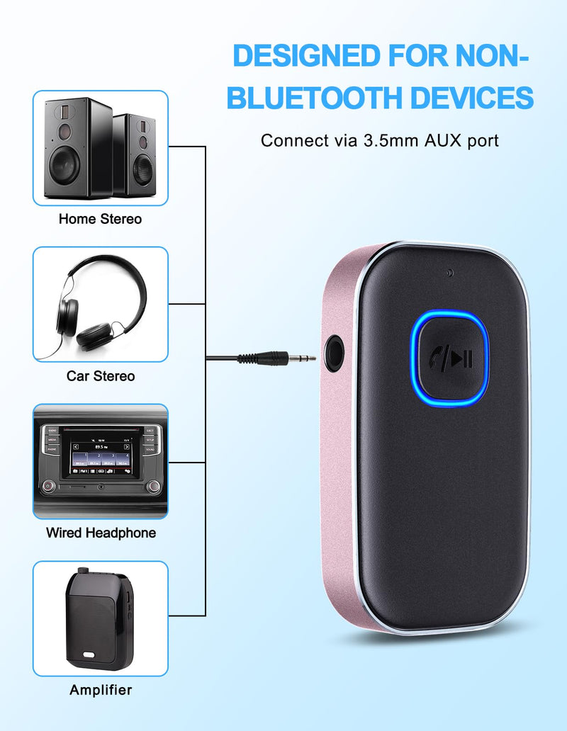 [2PCS ] COMSOON Bluetooth Car Stereo Digital Media Receivers -J22 Silver+ J22 Pink