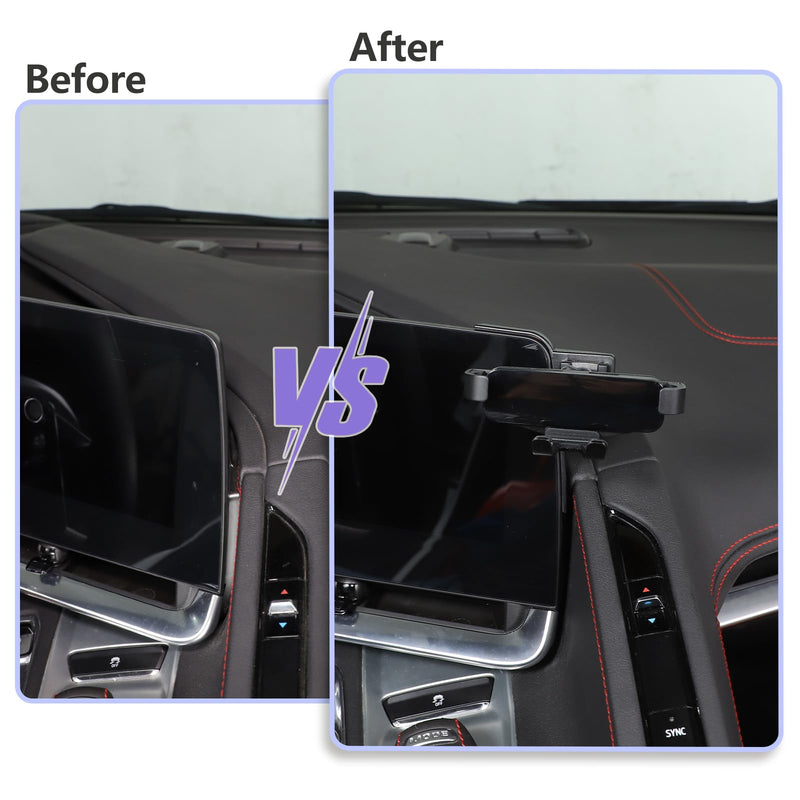 Phone Mount Compatible with Chevrolet Corvette C8 2020-2025, C8 Accessories Car Phone Holder Mount (Style A) Style A