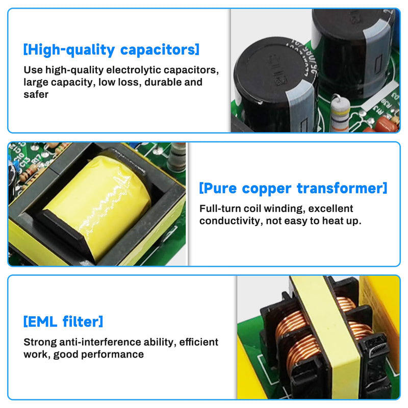 [AUSTRALIA] - 240W DIN Rail Power Supply 24V DIN Rail Switching Power Supply Input AC 100-220V 2.4A Output DC 24V 10A Multiple Protection Functions Industrial Model NDR-240W-24V 240W-10A 