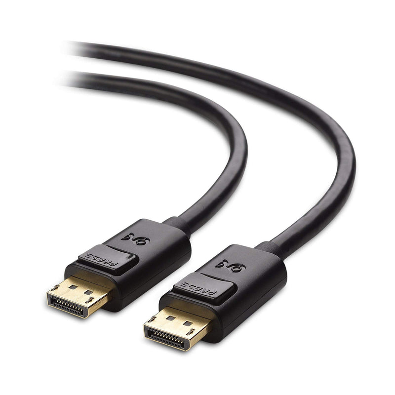 Cable Matters HDMI to DisplayPort Adapter with 4K Video Resolution Support & DisplayPort Cable (DP to DP Cable) 6 Feet