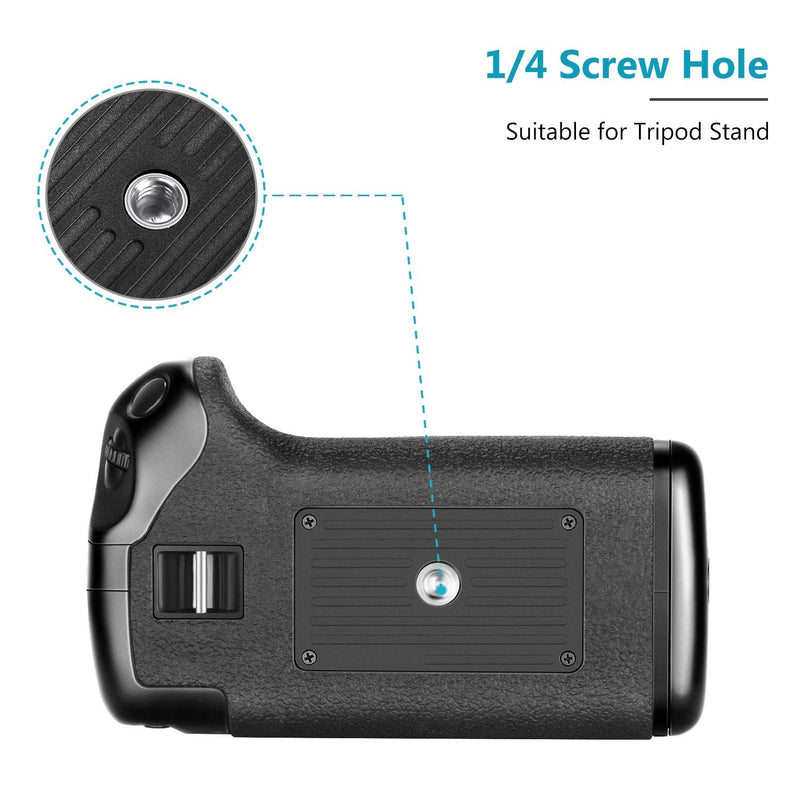 Neewer BG-E8 Replacement Battery Grip for Canon EOS 550D 600D 650D 700D/ Rebel T2i T3i T4i T5i SLR Cameras Standard Packaging