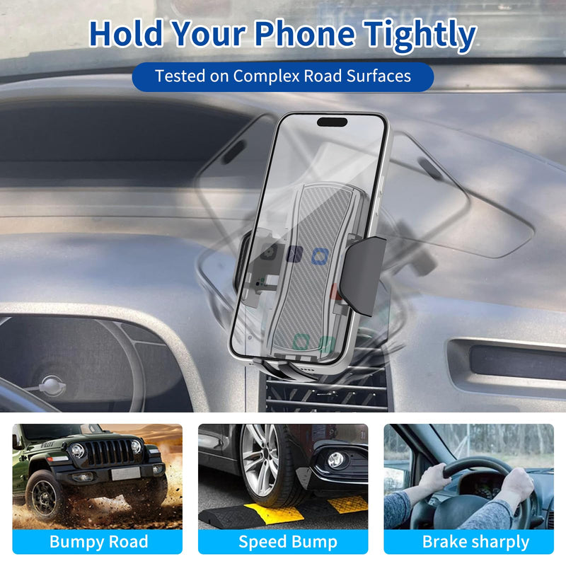 Car Phone Mount Fit for Honda Civic 2006-2011 Phone Holder Navigation, for Civic Cellphone Mobile Cradle Auto Accessories Bracket Anti-Shake,360 Degree Rotation,Compatible for All Cell Phones for Civic 2006-2011